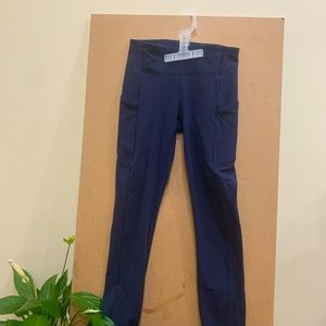 Lululemon Fast and Free Leggings with Pockets